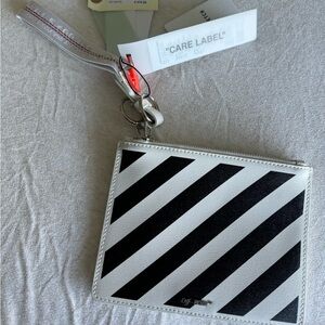 NWT off white wristlet